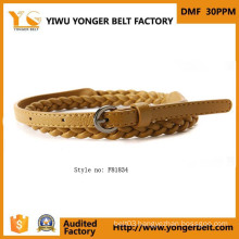 New Product Widely Used Good Quality New Leather Braided Belt